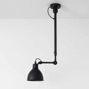 Luminária Pendente Articulado Retrô Vintage Moderno Metal Wata