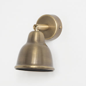 Luminária Arandela Articulada Industrial Retrô Vintage Metal Bronze Bileca