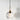 Luminária Pendente Moderna Minimalista Metal Vidro Beirute