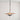 Luminária Pendente Moderna Minimalista LED Metal Mármore Eclipse