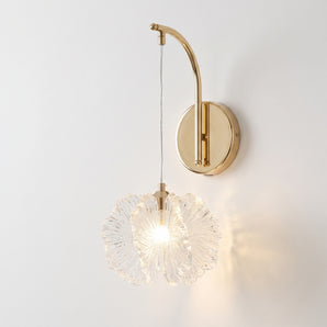 Luminária Arandela Moderna Minimalista Metal Acrílico Fleur