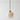 Luminária Pendente Retrô Vintage Metal Vidro Muguet