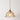 Luminária Pendente Minimalista Vintage Metal Vidro Madeira Sienna
