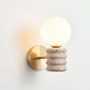 Luminária Pendente Moderna Minimalista Metal Pedra Dangila