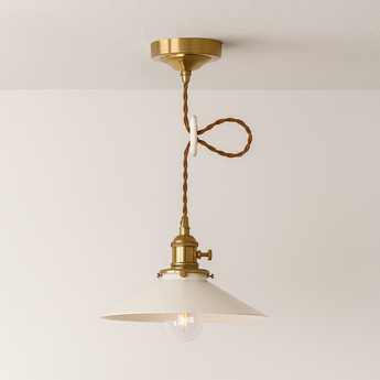 Luminária Pendente Industrial Retrô Vintage Metal Switch — ORNE