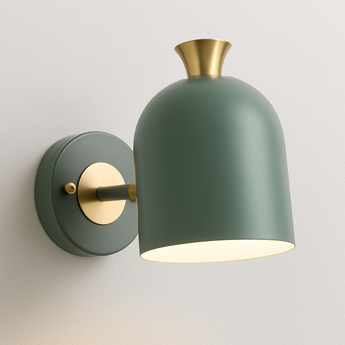 Luminária Arandela Articulada Moderna Minimalista Metal Verde Artsan — ORNE