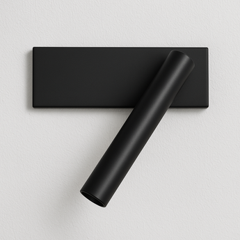 Luminária Arandela Moderna Minimalista Articulada LED Drift - Preto / Branco Quente (3000K) - ORNE™