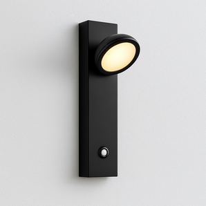 Luminária Arandela Articulada Moderna Minimalista Metal Preto LED Imola — ORNE