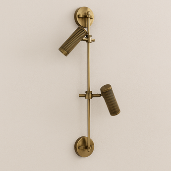 Luminária Arandela Moderna Minimalista Industrial Articulada Elio - 71cm - ORNE™