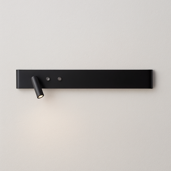 Luminária Arandela Articulada Moderna Minimalista Metal Linear Preto LED Phoenix — ORNE