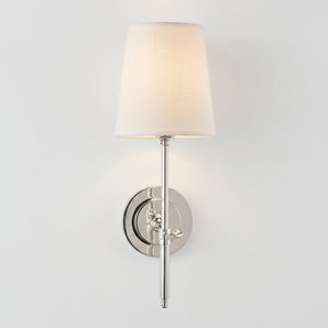 Luminária Arandela Clássica Minimalista Metal Tecido Nippes — ORNE