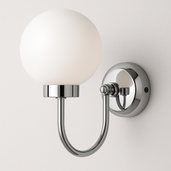 Luminária Arandela Moderna Minimalista Metal Shives - Prata - ORNE™