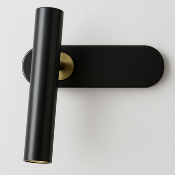 Luminária Arandela Moderna Minimalista LED Metal Fantier - Preto / 10,5x18cm / Dimerizável (3000K-6000K) - ORNE™