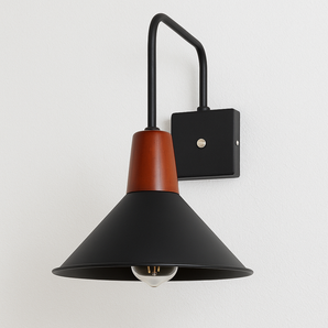 Luminária Arandela Industrial Retrô Vintage Couro Metal Caramel — ORNE