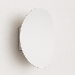 Luminária Arandela Minimalista Moderna Metal Branco LED Conch — ORNE