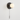 Luminária Arandela Moderna Minimalista Industrial Metal Vidro Globo LED Luric