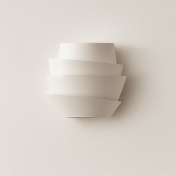 Luminária Arandela Moderna Minimalista LED Metal Polich - Ø25x16cm / Branco - ORNE™