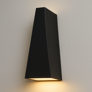 Luminária Arandela Moderna Minimalista Metal Preto LED Doup — ORNE