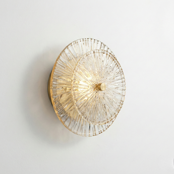 Luminária Arandela Moderna Minimalista Vidro Metal LED Kalofer — ORNE