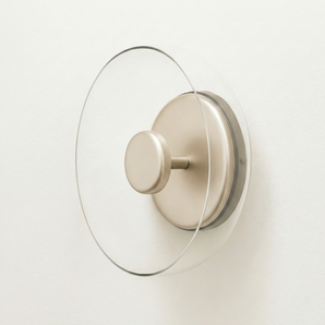 Luminária Arandela Moderna Minimalista Metal Vidro LED Clean Max