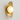 Luminária Arandela Moderna Minimalista Vidro Metal Globo Dourado Pearl — ORNE