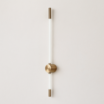 Luminária Arandela Moderna Minimalista Linear Slim - Dourado - ORNE™