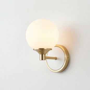 Luminária Arandela Moderna Minimalista Vidro Metal Globo Vigevano — ORNE
