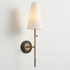 Luminária Arandela Retrô Minimalista Metal Tecido Daruvar — ORNE