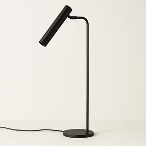 Luminária de Mesa Abajur Moderna Minimalista Articulada Oblix - Preto - ORNE™