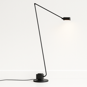 Luminária de Mesa Moderna Minimalista Articulada LED Metal Vaccori - Preto / Branco Quente (3000K) - ORNE™