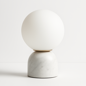 Luminária de Mesa Moderna Minimalista Broker - Branco - ORNE™
