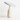 Luminária de Mesa Abajur Moderno Minimalista Mármore Metal Off-white LED Nox — ORNE (2)