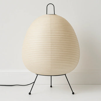 Luminária de Mesa Abajur Moderno Minimalista Papel Metal Japan — ORNE