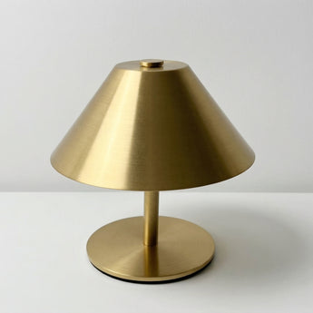 Luminária de Mesa Abajur Recarregável Moderno Minimalista Metal LED Nola — ORNE