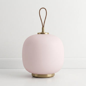 Luminária de Mesa Abajur Recarregável Moderno Minimalista Vidro Metal Globo LED Provence — ORNE