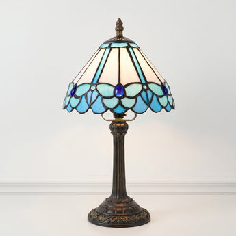 Luminária de Mesa Retrô Minimalista Vidro Resina Metal Lumpur — ORNE