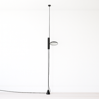 Luminária de Piso Coluna Moderna Minimalista Friz - Preto - ORNE™