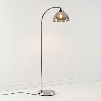 Luminária de Piso Moderna Minimalista Metal Vidro Kolda — ORNE