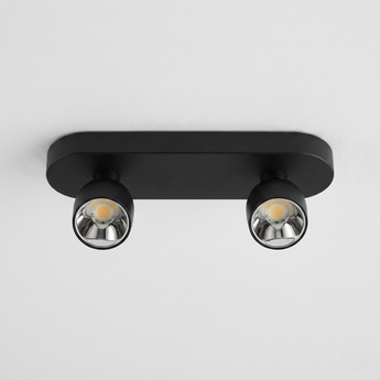 Luminária de Teto Plafon Sobrepor Quadrado Direcionável Moderno Minimalista Metal Branco LED Hawassa — ORNE