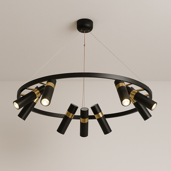 Luminária Pendente Moderno Minimalista Cali - Ø85cm - ORNE™