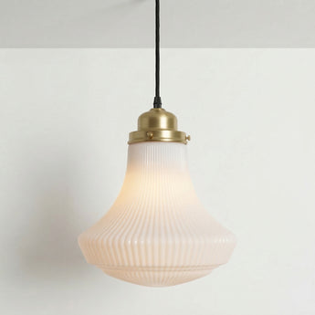 Luminária Pendente Clássico Retrô Vintage Vidro Metal Comillas — ORNE