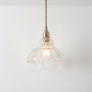 Luminária Pendente Clássico Retrô Vintage Vidro Metal Halle — ORNE