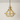 Luminária Pendente Industrial Retrô Vintage Metal Dourado Nordic — ORNE