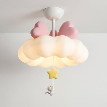 Luminária Pendente Infantil Moderna Minimalista Alumínio PE Resina Ballon — ORNE