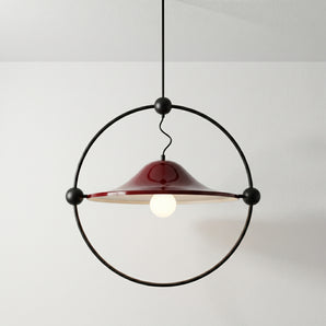 Luminária Pendente Moderna Minimalista Metal Vidro Ganthier — ORNE