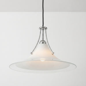 Luminária Pendente Moderna Minimalista Metal Vidro Madenni — ORNE