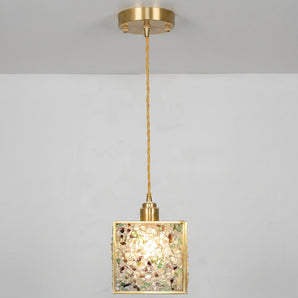 Luminária Pendente Moderno Clássico Vidro Metal Dália — ORNE