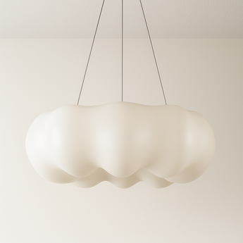 Luminária Pendente Moderno Minimalista Acrílico Off-white Virtue — ORNE