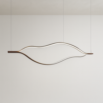 Luminária Pendente Moderno Minimalista Alumínio Linear LED Chops — ORNE