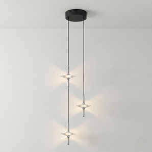 Luminária Pendente Moderno Minimalista Cristal Metal LED Nantes — ORNE